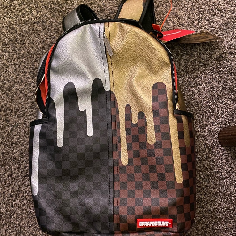Sprayground Double drip DLXV backpack -Brand new- tags on it-very RARE!!